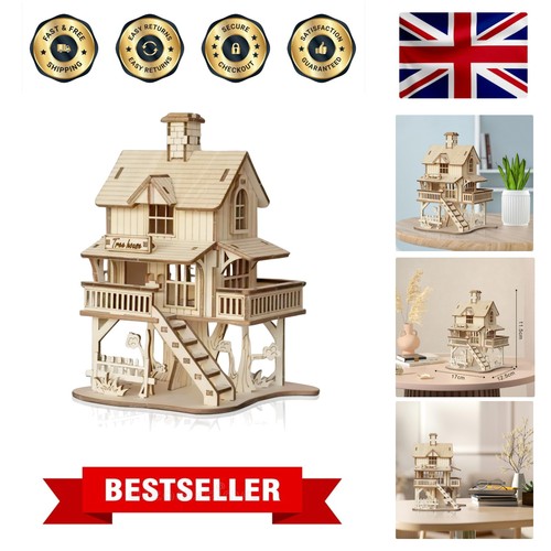 Wooden puzzle tiny - 3d,