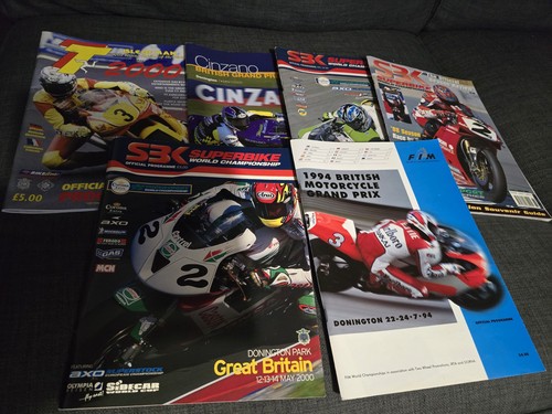 Motorcycle racing programmes - motorcycle,