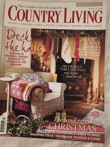 Country living vintage home - living,