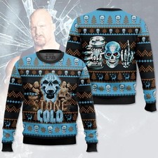 Stone Cold WWE Ugly Christmas