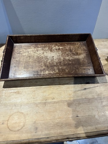 Wooden tray resembles rustic - wooden,