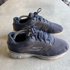 Skechers go walk 4 blue Mens UK9 Trainers