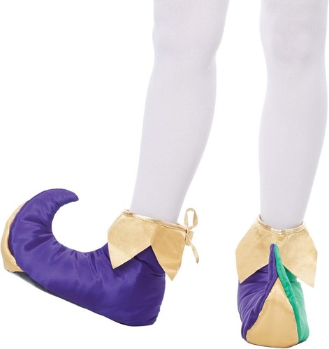 Mardi gras shoes clown jester - gras,