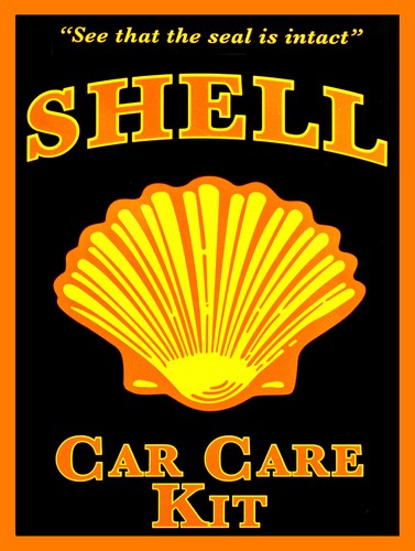 Shell car care kit retro - shell,