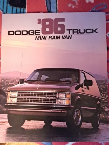 1986 dodge mini - 1986, sales