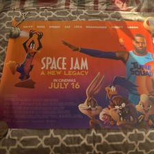 Space Jam A New Legacy 2021 LeBron James Film Promo Poster