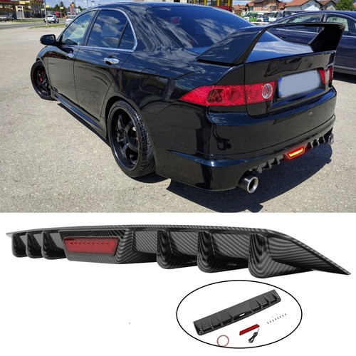 Carbon rear bumper - carbon,