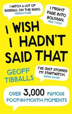 Wish hadn said that - hadn't,