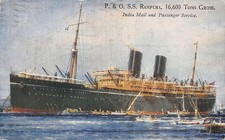 POSTCARD   SHIPS   SS RANPURA
