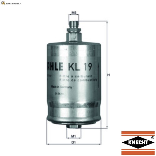 Fuel filter for m - fuel, 19