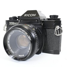 Ricoh XR500 35mm SLR Film Camera w/ XR Rikenon 50mm f/2 Lens