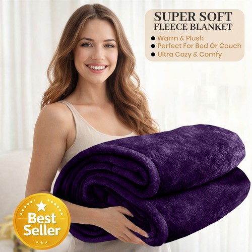 Large faux fur warm fleece - large,