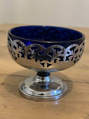 Vintage silver plated filigree - silver,