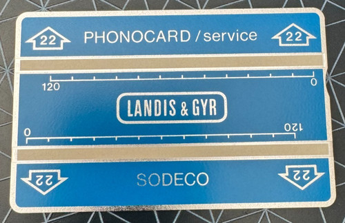 Landis gyr service phonocard - service,