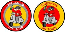 Wrexham On Tour Pin Badge