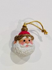 Avon Advent Christmas Tree Calendar Santa Ornament