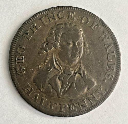 1790 conder token george - 1790's,