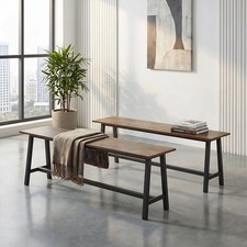 2x Industrial Wood Metal