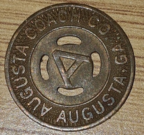 Bus token augusta coach - bus, co