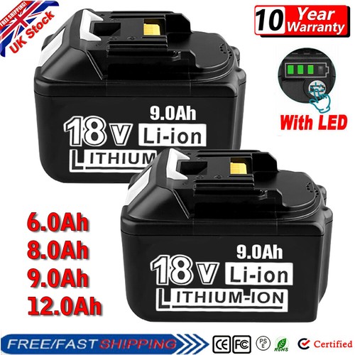 For makita 18v bl1860b bl1850b - 18v,