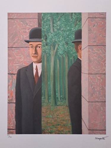 Rene magritte signed the - rene,