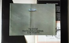 Jaguar XJ Saloons Brochure