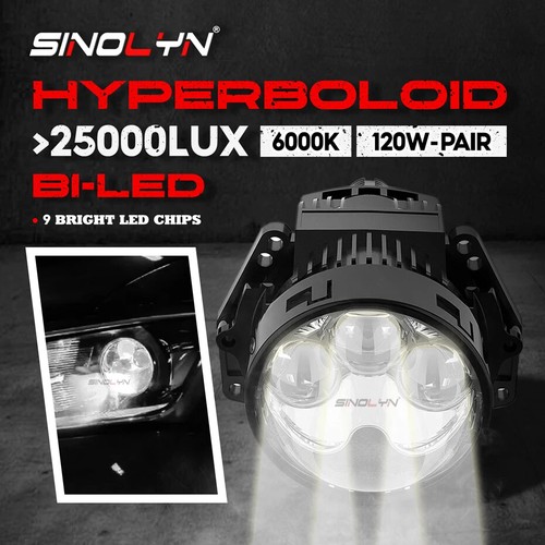 Laser bi led projector - 3.0'', bi-led