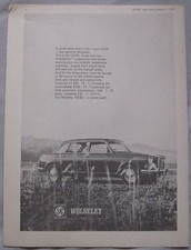 1968 Wolseley 18/85 Original advert No.2