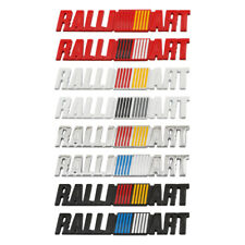 RALLIART modified Badge car grille emblem sticker for LancerEX Outlander PAJERO