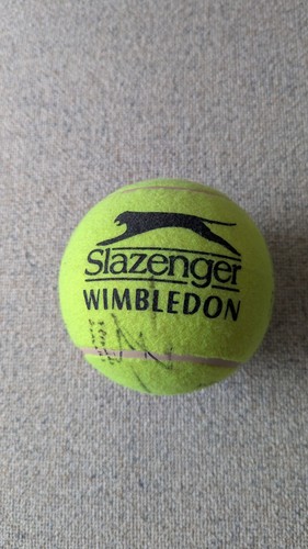 Signed wimbledon jumbo - jumbo, tennis