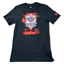 Nike T-Shirt Nsw Air Face Mask Graphic Print Short Sleeve Black Mens XS