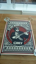 2009 SHEPARD FAIREY OBEY BY ANY MEANS NECESSARY PRINT ORIGINAL SIGNED 209/300