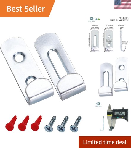 Metal hidden mirror clip - metal,