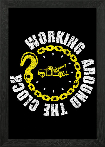 Tow truck driver - driver, wrecker