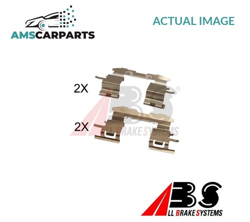 Brake pads fitting kit - pads,