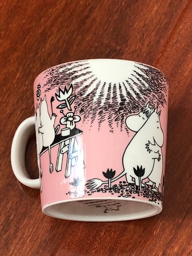 Moomin pink love arabia - pink, love: