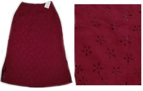 Nwt coldwater creek lined wine - coldwater,