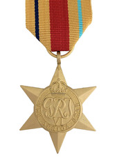 British WWII Africa Star full size veteran replacement medal SPELLING ERROR!!!