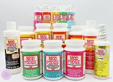 Mod Podge Large Selection Matt Gloss Dishwasher Hard Coat Fabric Puzzle Outdoor 