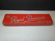 Vintage Dominoes Set The Royal Dominoes Game Made In England