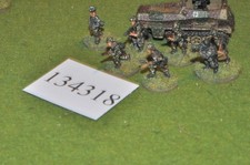20mm WW2 / german - half track & 8 infantry - (134318)
