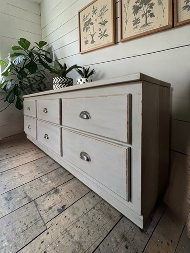 Solid pine grey painted - solid,