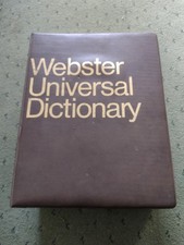 Webster Universal Dictionary -