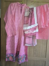 Asian Pakistani Chikinkari Kameez , Salwar,stylish dupatta Size Xl