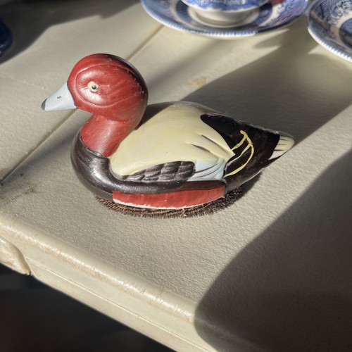 Vintage interpur ceramic duck - ceramic,