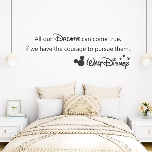 Walt disney all our - our, dreams"