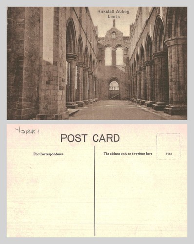 Vintage postcard kirkstall - postcard,