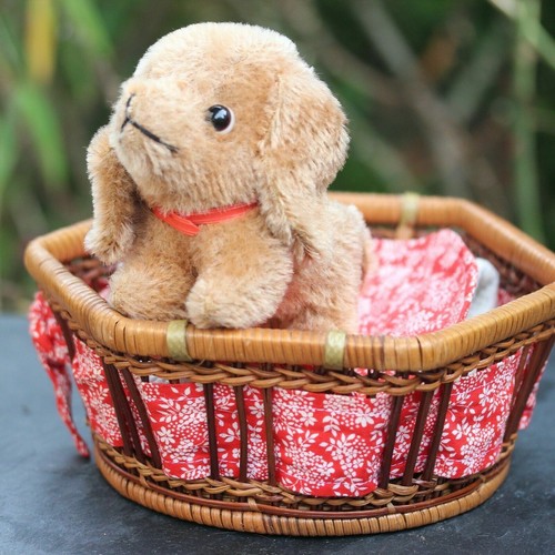 Rare antique schuco dog with - schuco,