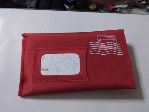 Vtg 2008 avon red envelope - vtg,