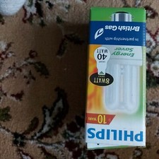 1Phillips Energy Saver  8WATT  Bayonet For 40WATT